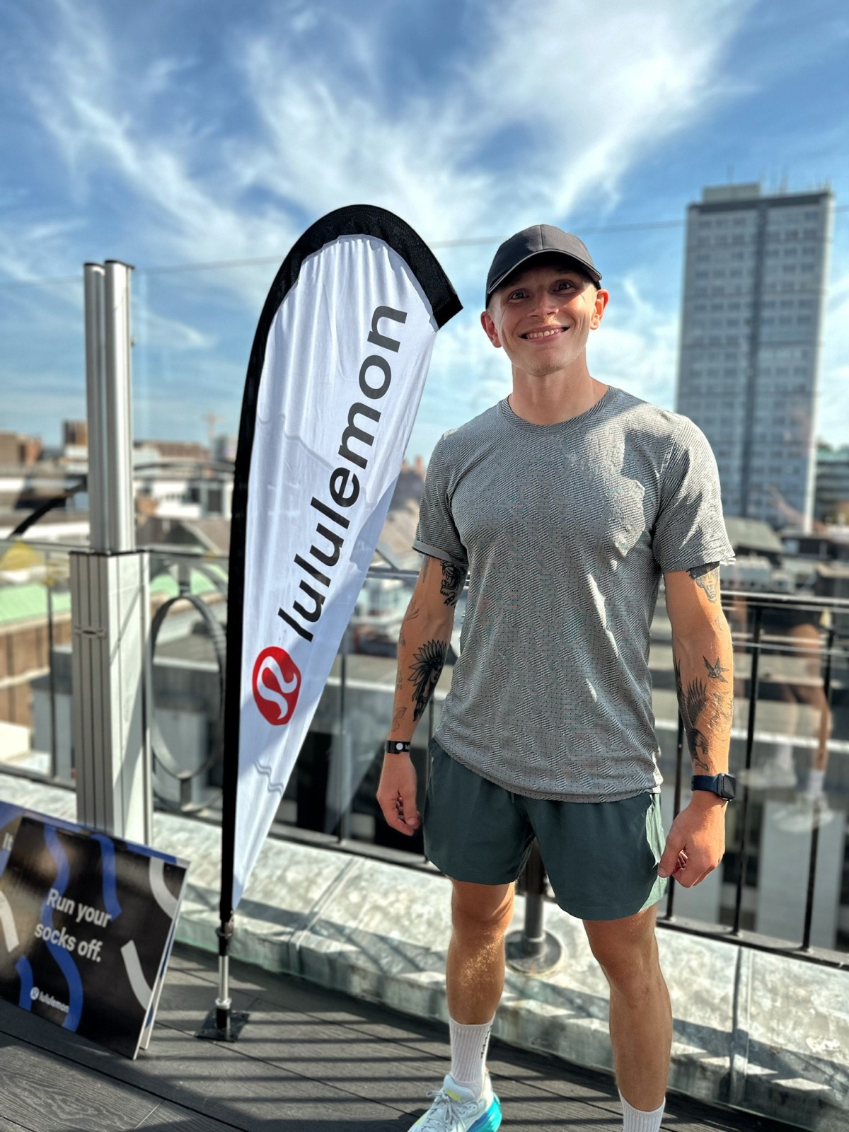 Lululemon store ambassador Tim Briggs